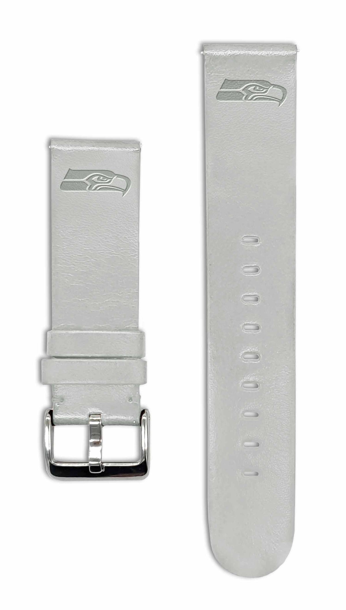 Seattle Seahawks Quick Change Leather Watch Band - USA Sewn - AffinityBands