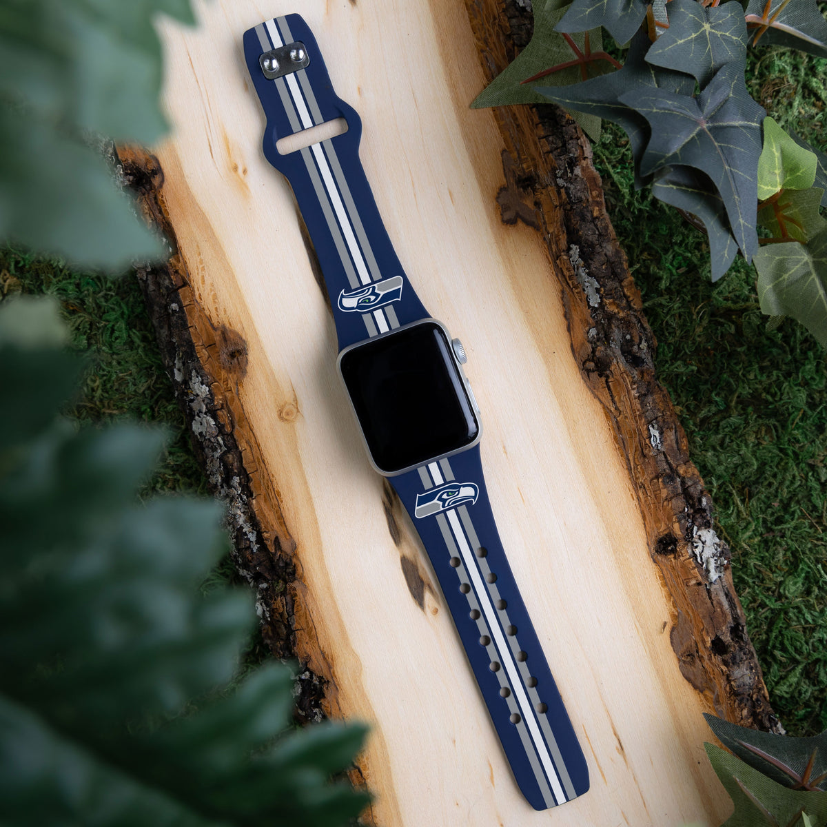 Seattle Seahawks HD Apple Watch Band