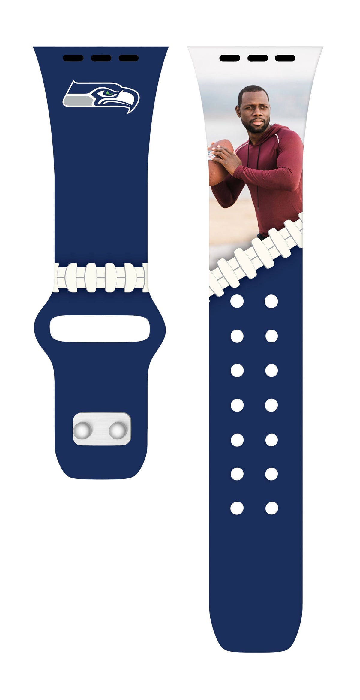 Seattle Seahawks Custom Photo HD Apple Watch Band