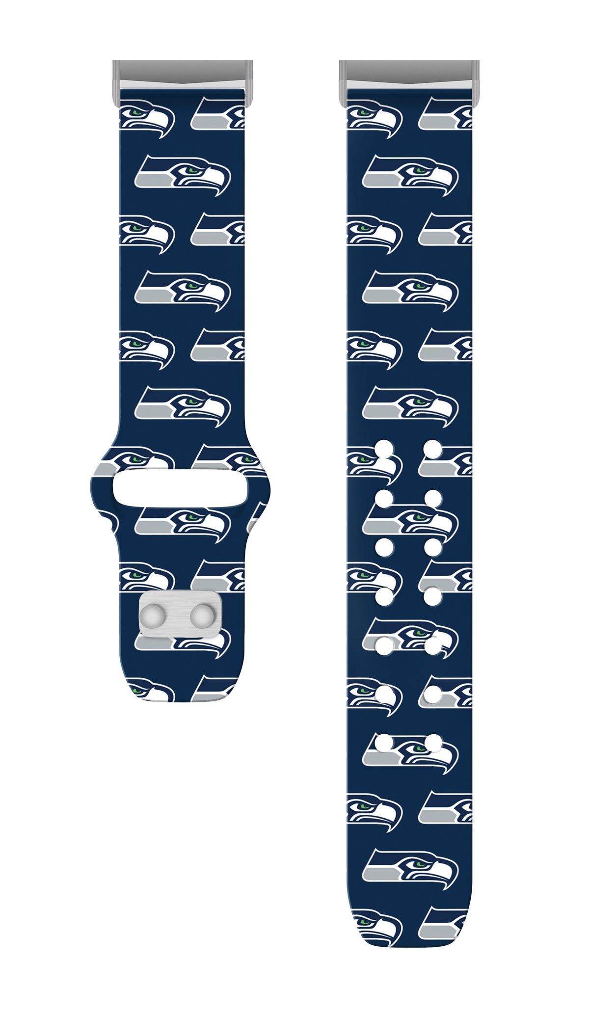 Seattle Seahawks HD Fitbit Versa 3 and Sense Watch Band