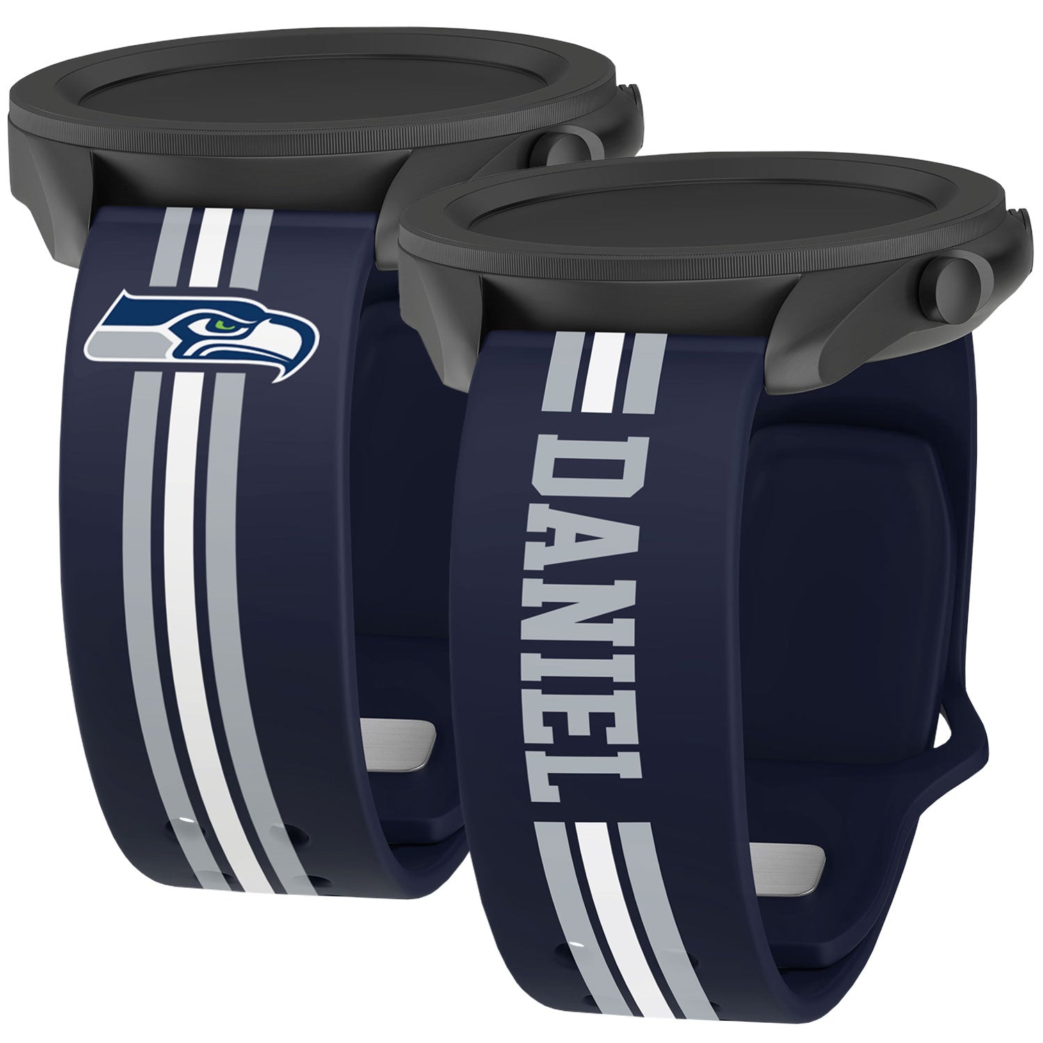 Seattle Seahawks Custom Name HD Watch Band