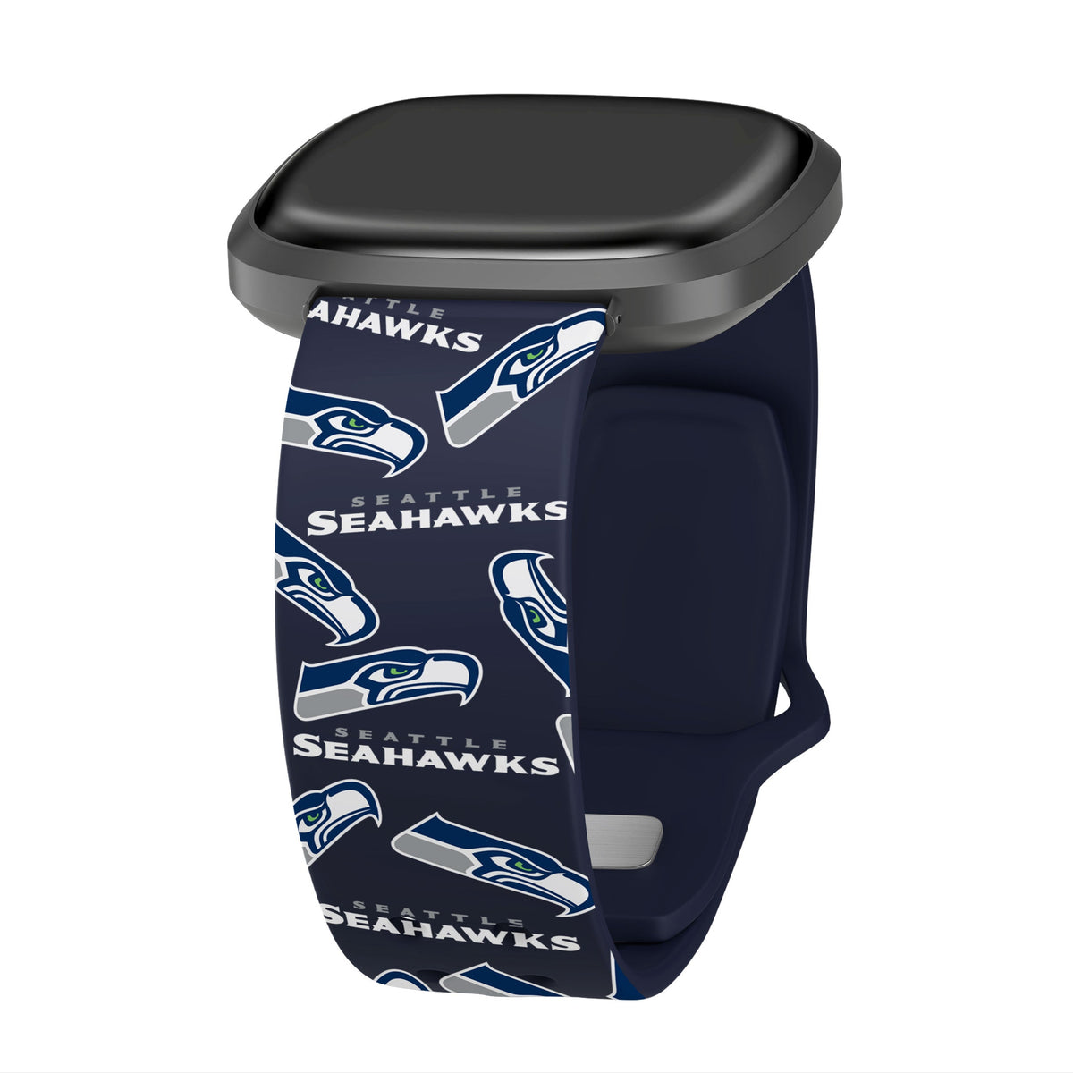 Seattle Seahawks HD Fitbit Versa 3 and Sense Watch Band