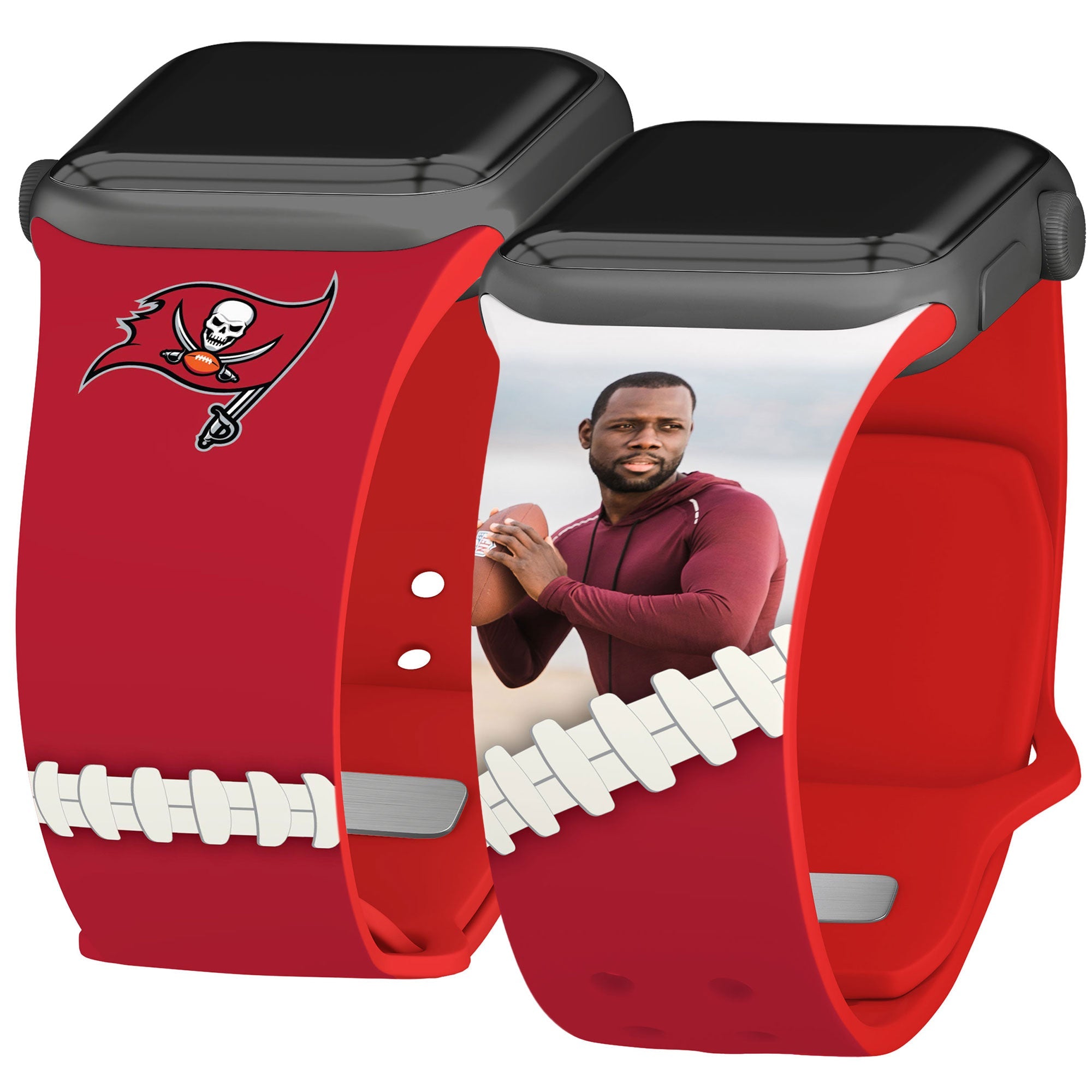 Tampa Bay Buccaneers Custom Photo HD Apple Watch Band