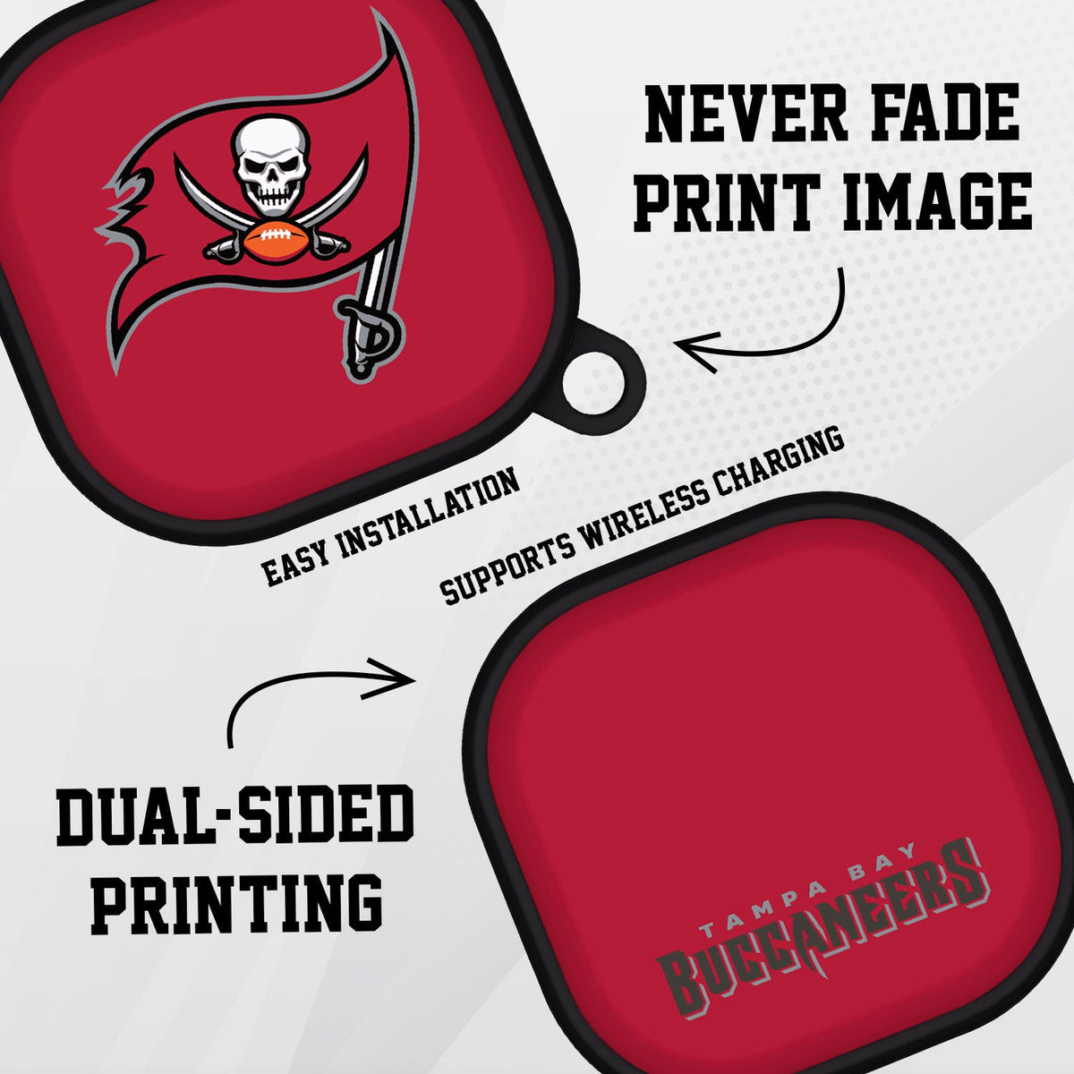 Tampa Bay Buccaneers HDX Samsung Galaxy Buds Pro Case Cover