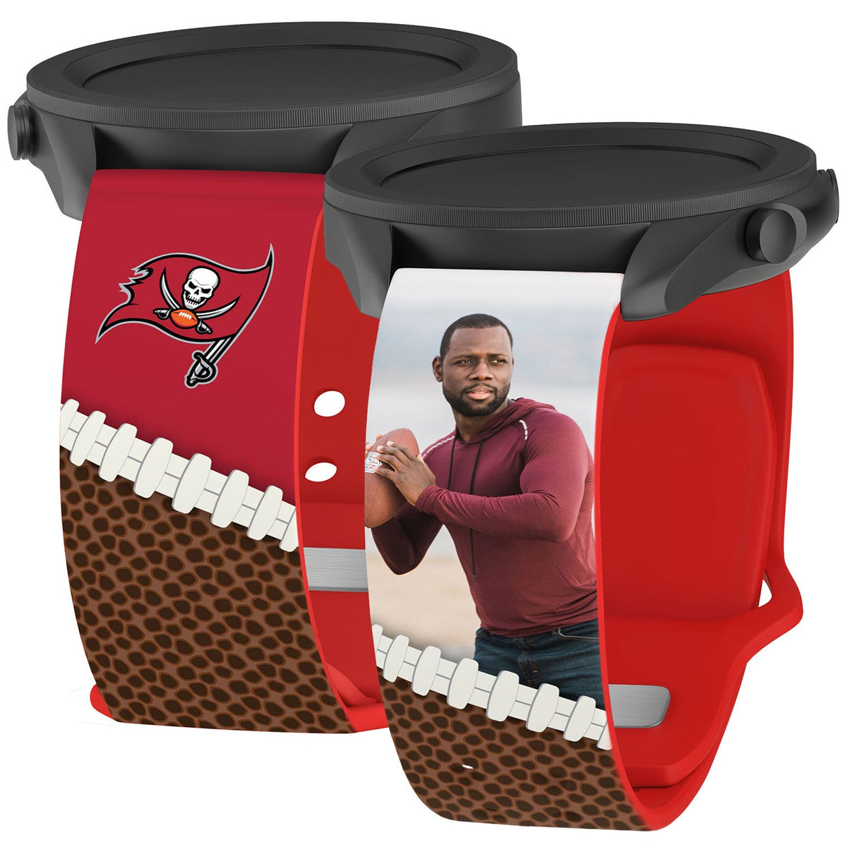 Tampa Bay Buccaneers Custom Photo HD Samsung Galaxy Watch Band