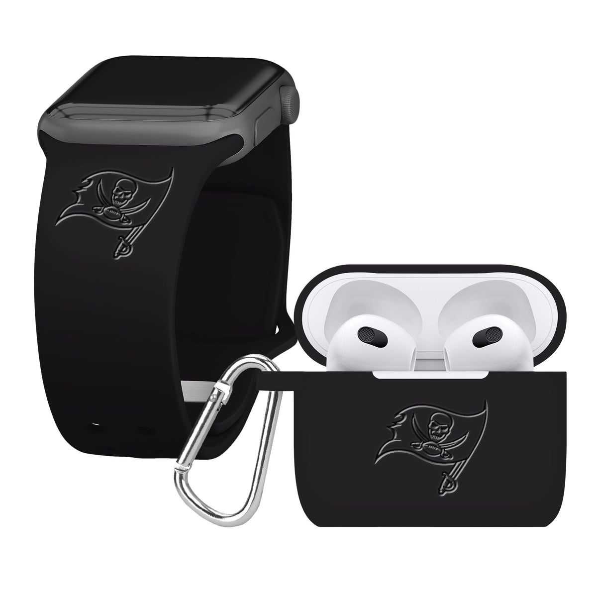 Game Time Tampa Bay Buccaneers Engraved Apple Gen 3 Combo Package