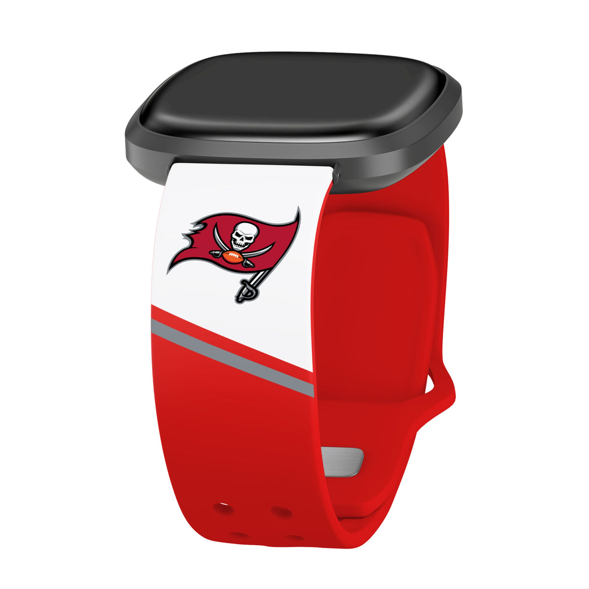 Tampa Bay Buccaneers HD Champion Series Fitbit Versa 3 &amp; Sense Watch Band