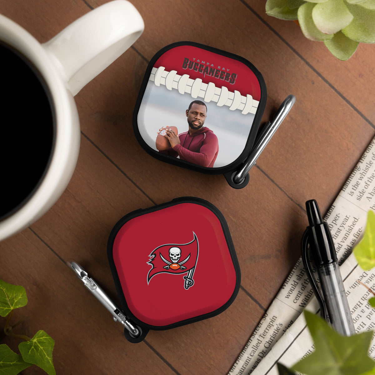Tampa Bay Buccaneers Custom Photo HDX Samsung Galaxy Buds Pro Case Cover