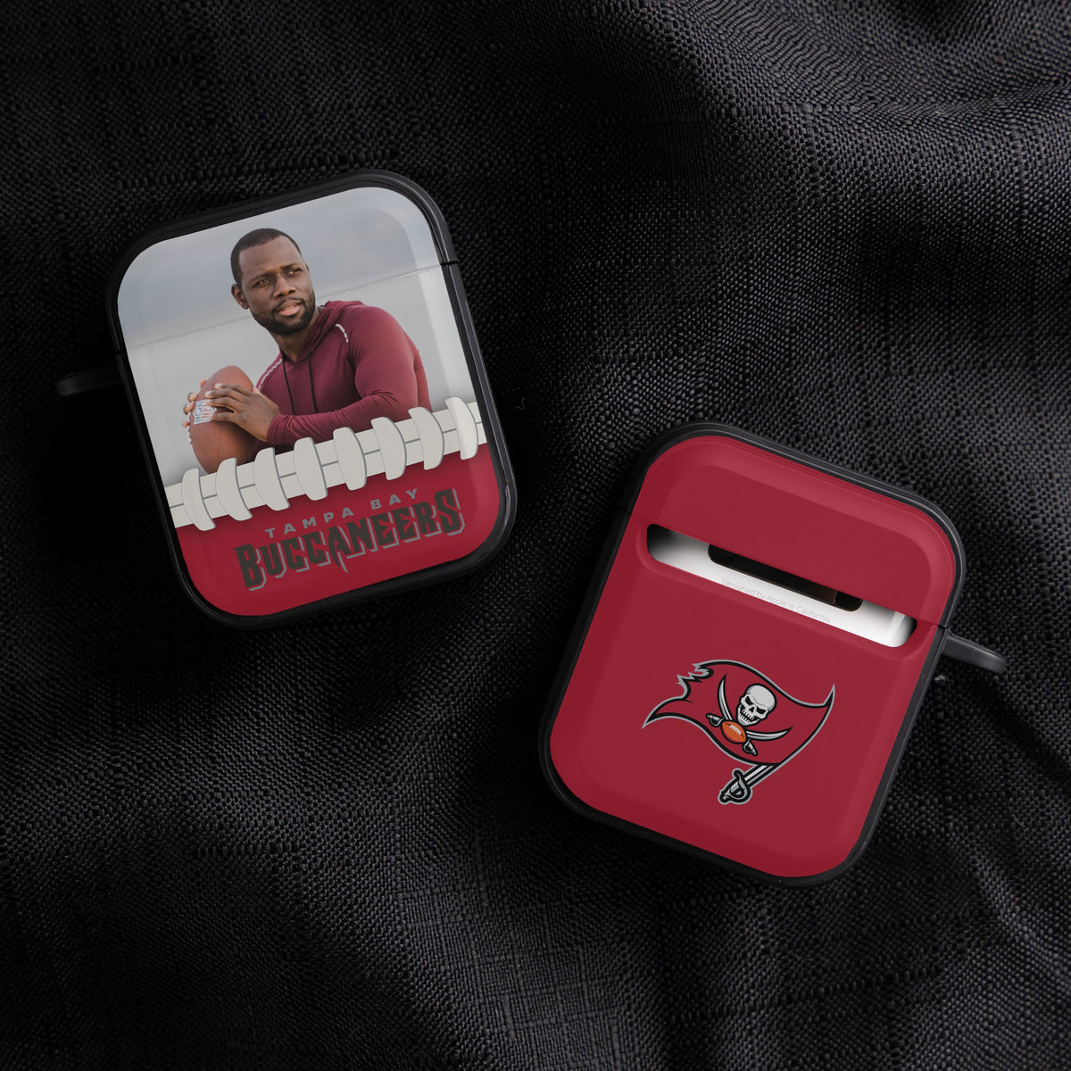 Tampa Bay Buccaneers Custom Photo HDX Apple AirPods Gen 1 &amp; 2 Case Cover