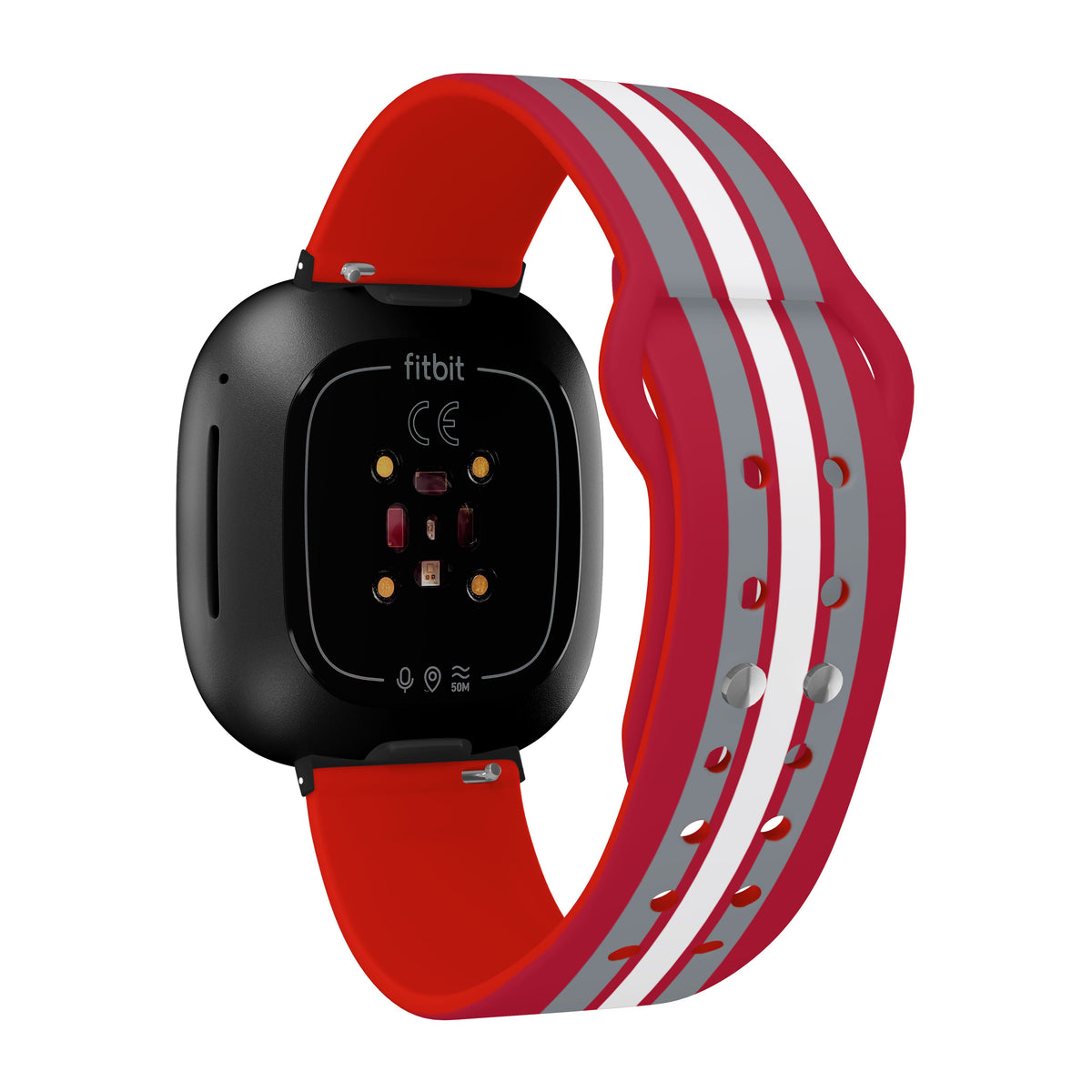 Tampa Bay Buccaneers HD Fitbit Versa 3 and Sense Watch Band