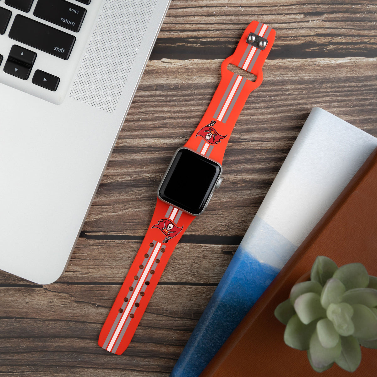Tampa Bay Buccaneers HD Apple Watch Band