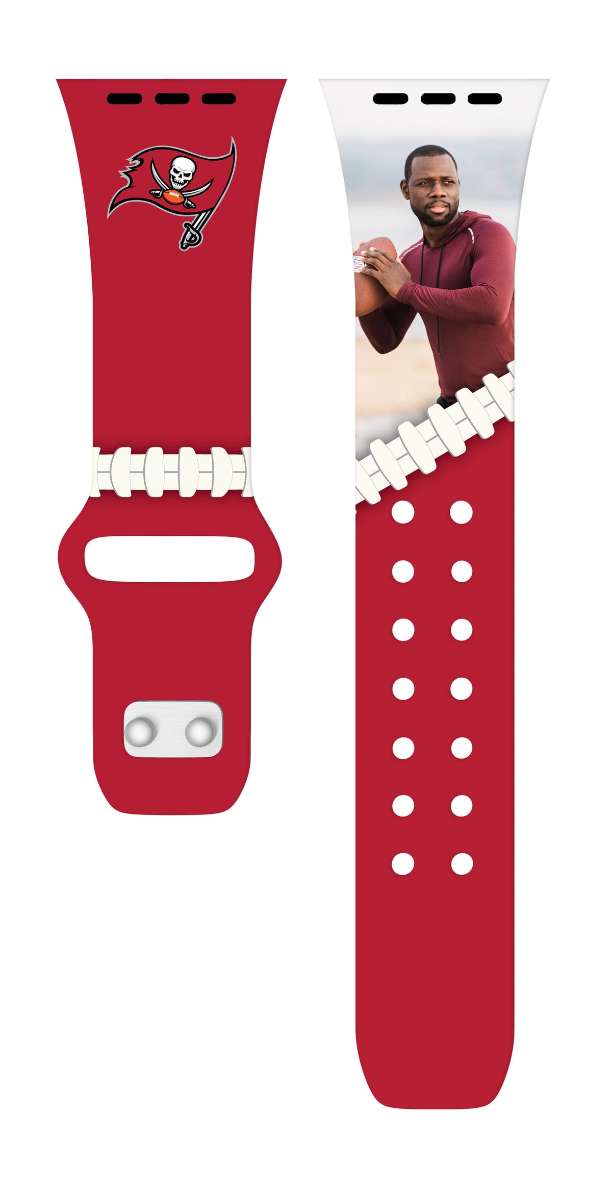 Tampa Bay Buccaneers Custom Photo HD Apple Watch Band