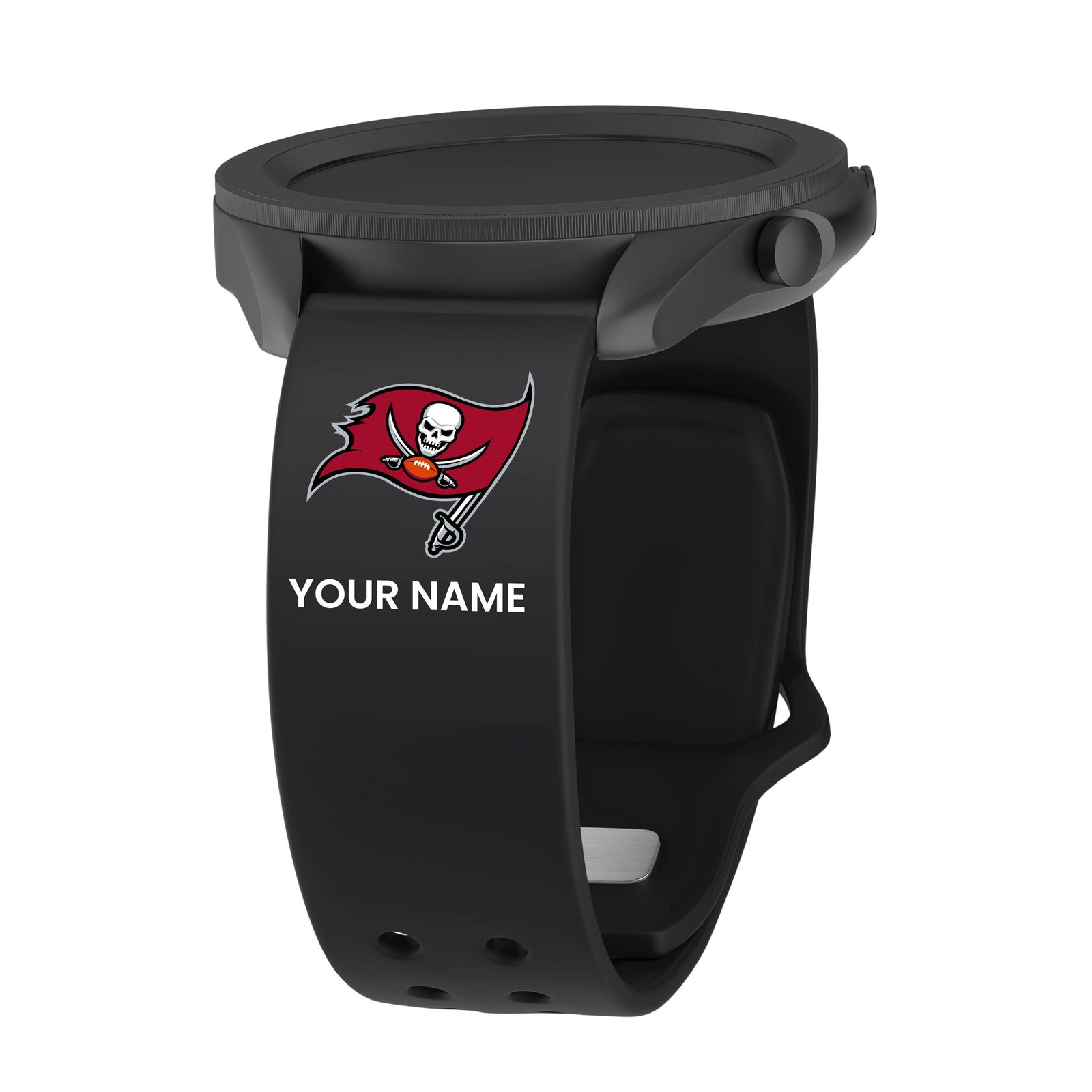 GAME TIME Tampa Bay Buccaneers Custom Name HD Quick Change Watch Band