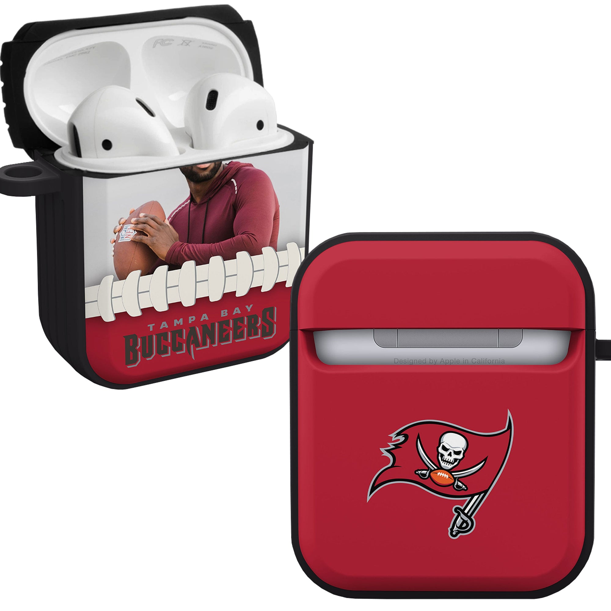 Tampa Bay Buccaneers Custom Photo HDX Apple AirPods Gen 1 & 2 Case Cover