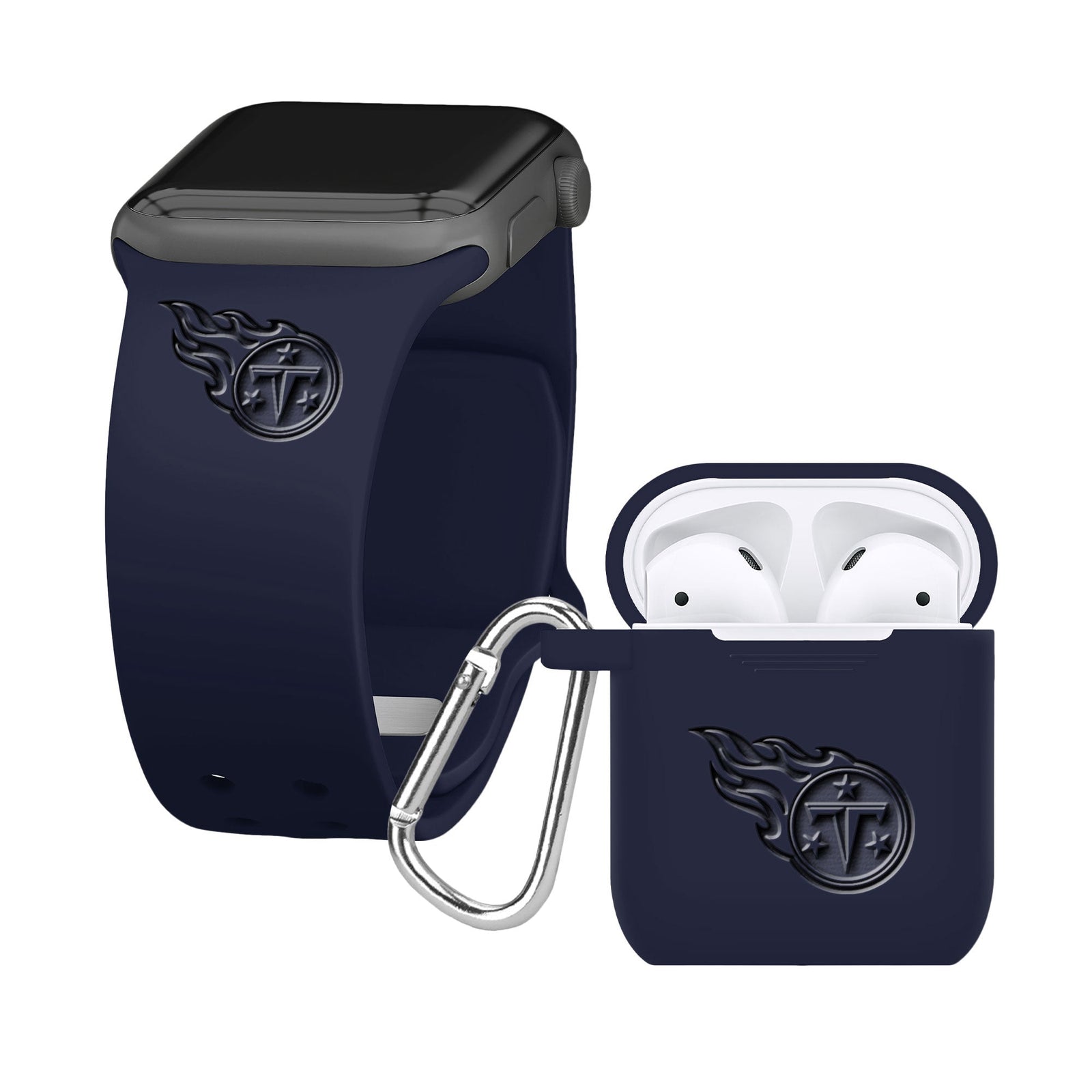 Game Time Tennessee Titans Engraved Apple Combo Package