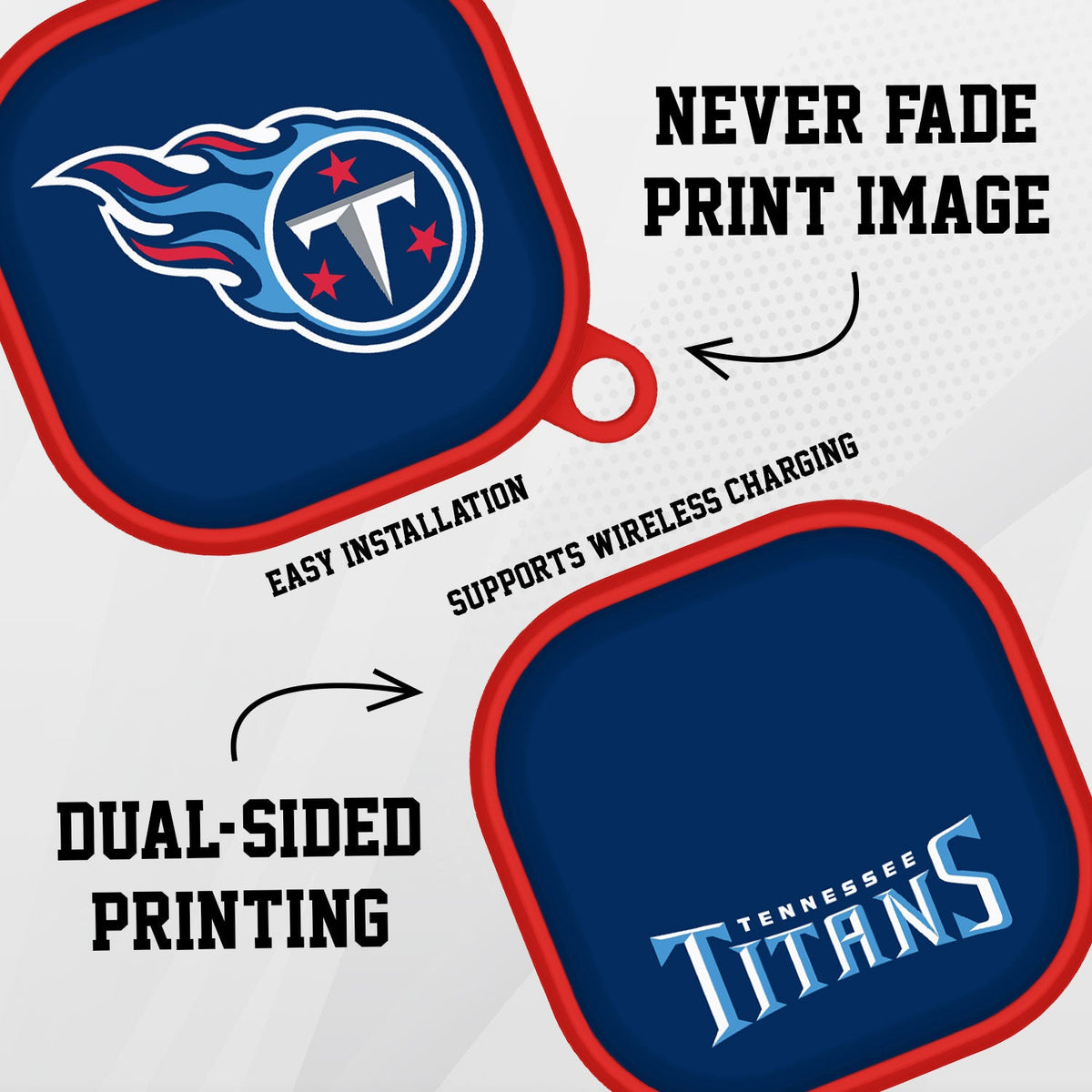 Tennessee Titans HDX Samsung Galaxy Buds Pro Case Cover