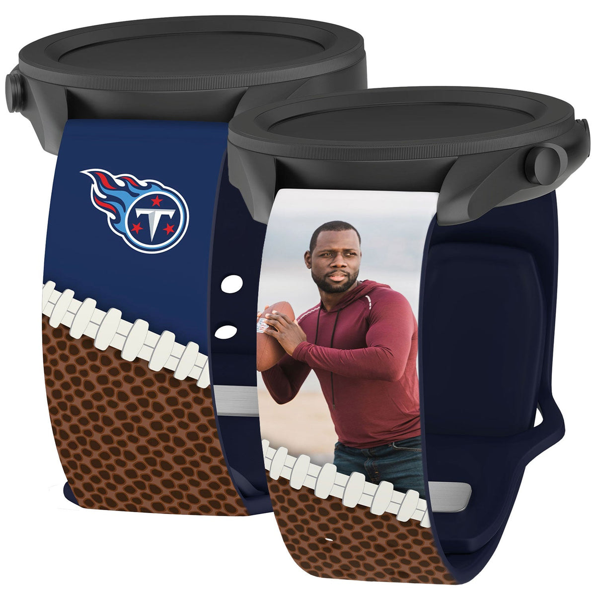 Tennessee Titans Custom Photo HD Samsung Galaxy Watch Band