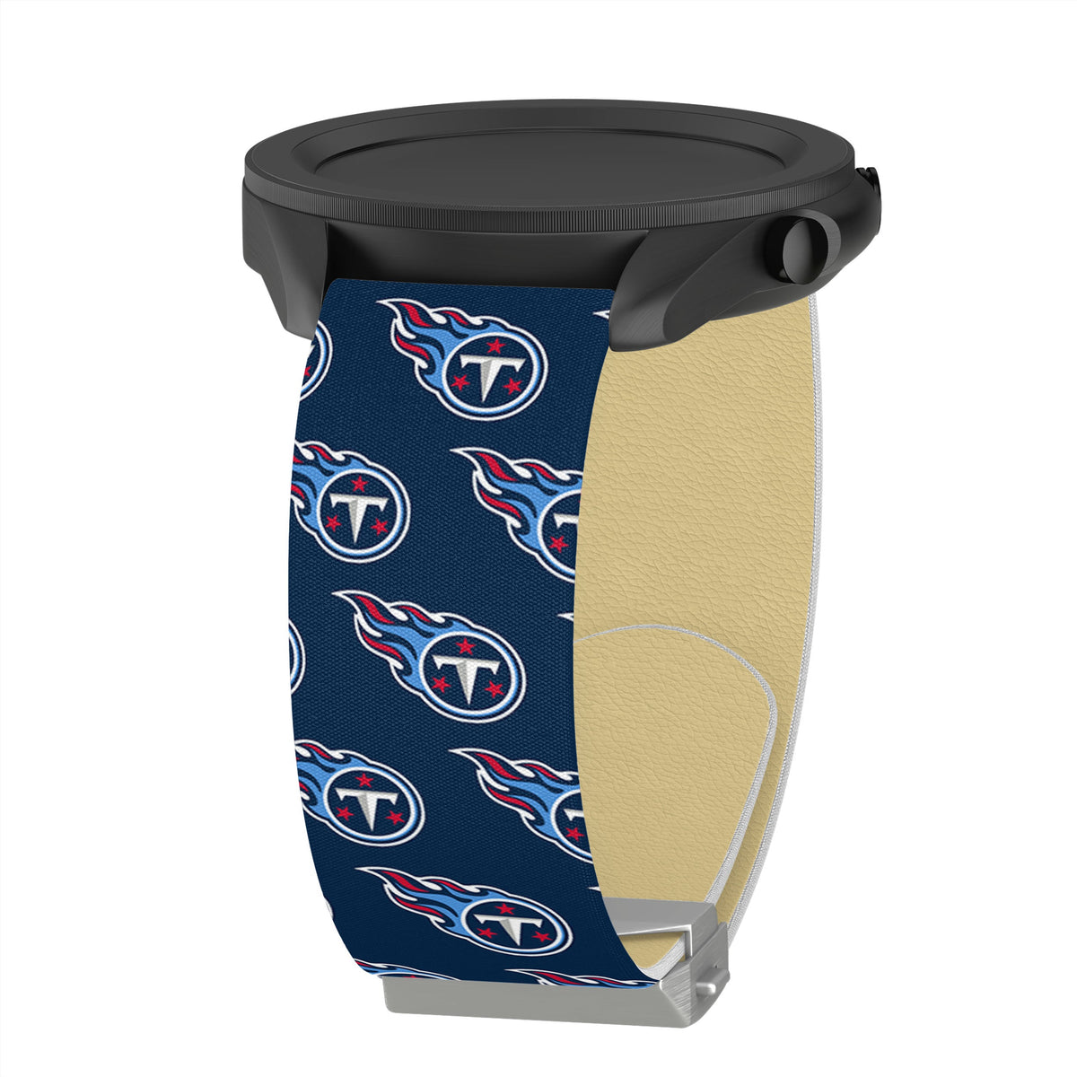 Game Time Tennessee Titans Signature Series Quick Change Watch Band With Engraved Buckle