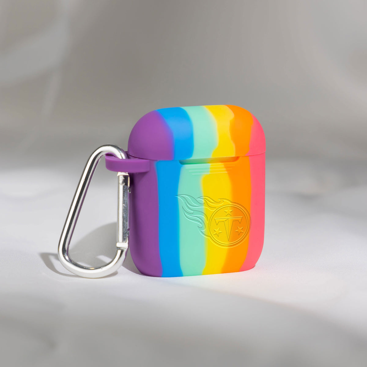 Game Time Tennessee Titans Engraved Silicone AirPods Case Cover