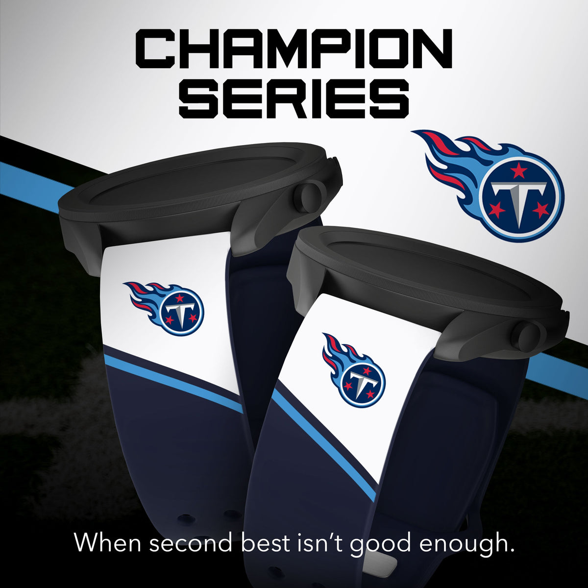 Tennessee Titans HD Champion Series Samsung Galaxy Watch Band