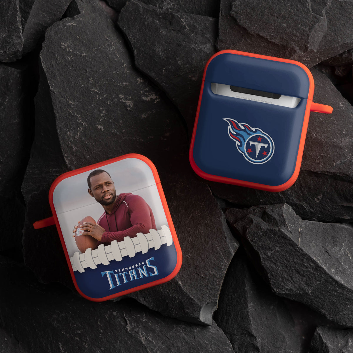 Tennessee Titans Custom Photo HDX Apple AirPods Gen 1 &amp; 2 Case Cover