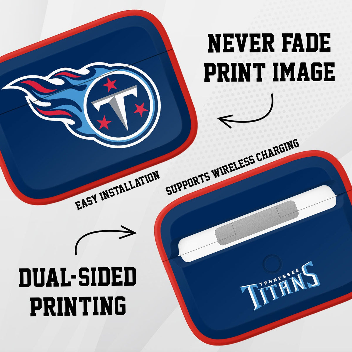 Tennessee Titans HDX Apple AirPods Pro Case Cover