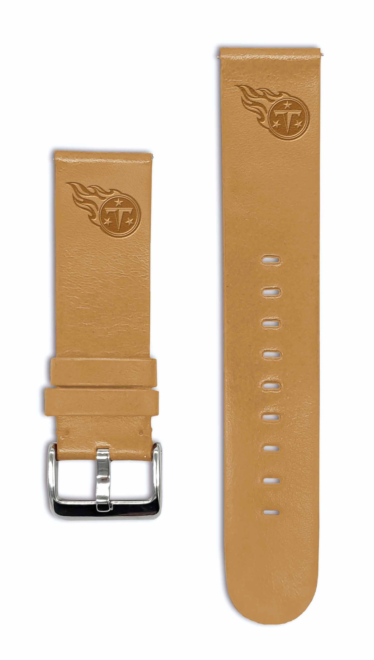 Tennessee Titans Quick Change Leather Watch Band - USA Sewn - AffinityBands