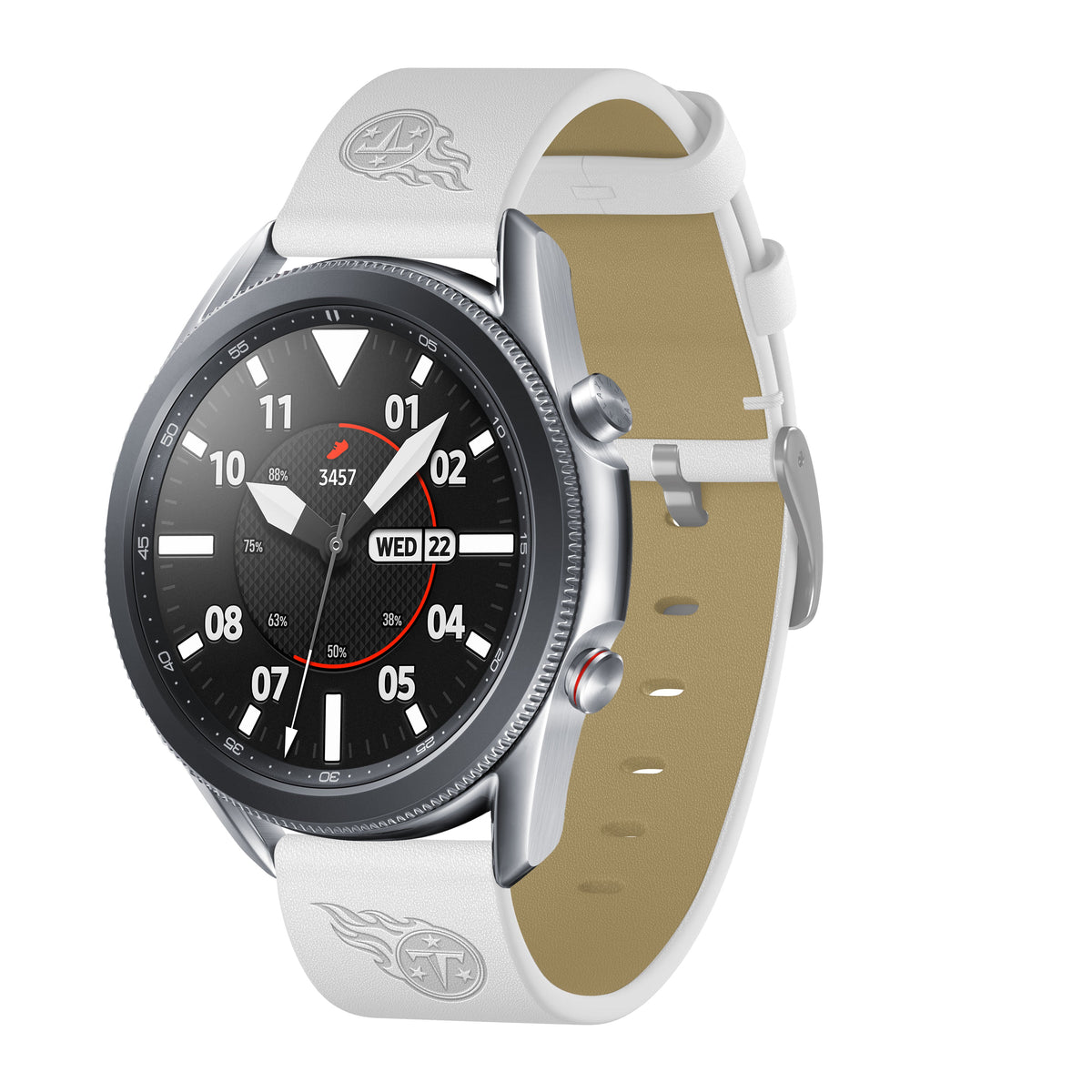 Tennessee Titans Quick Change Leather Watch Band - USA Sewn - AffinityBands