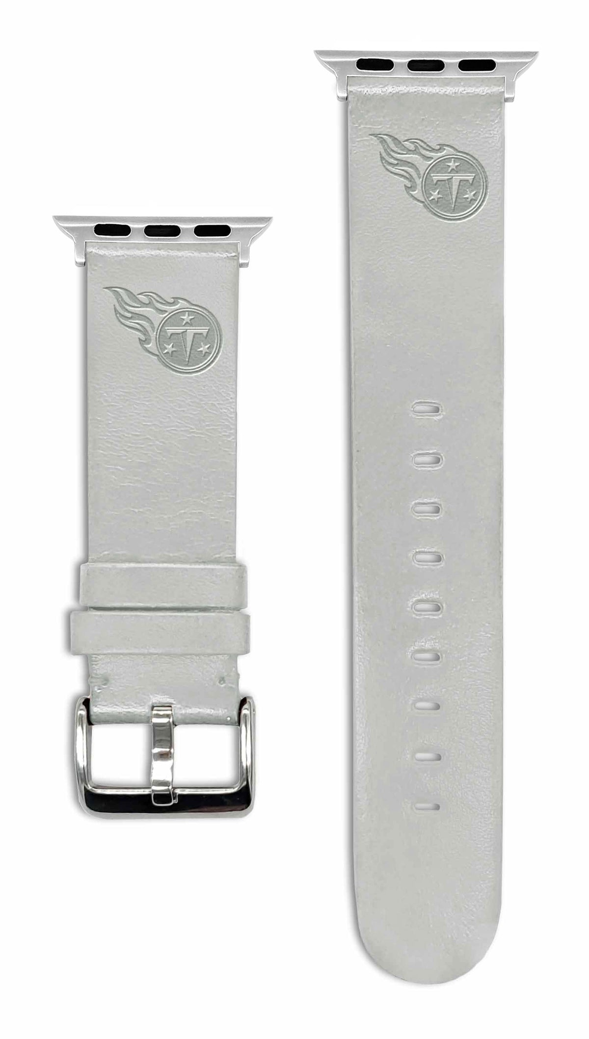 Game Time Tennessee Titans Apple Leather Watch Band - USA Sewn