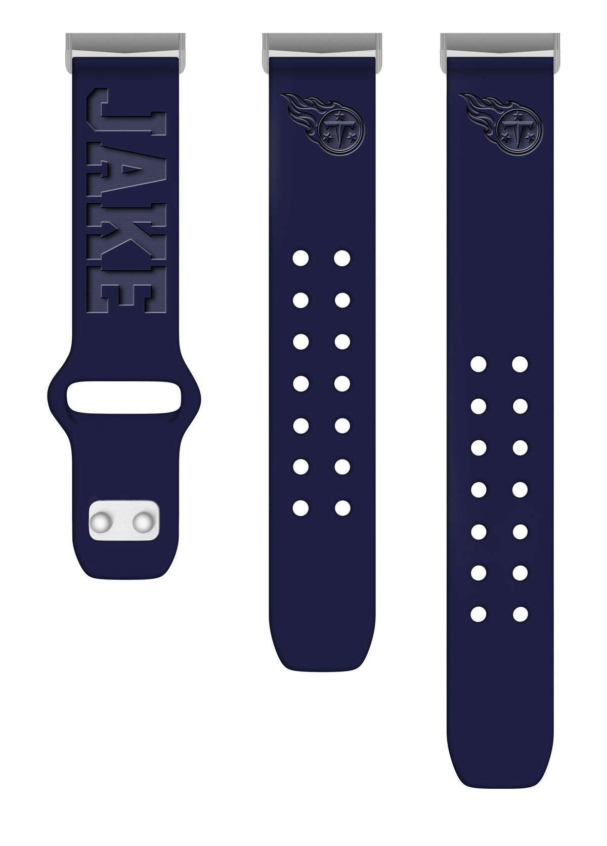 Tennessee Titans Custom Engraved Fitbit Versa 3 and Sense Watch Band