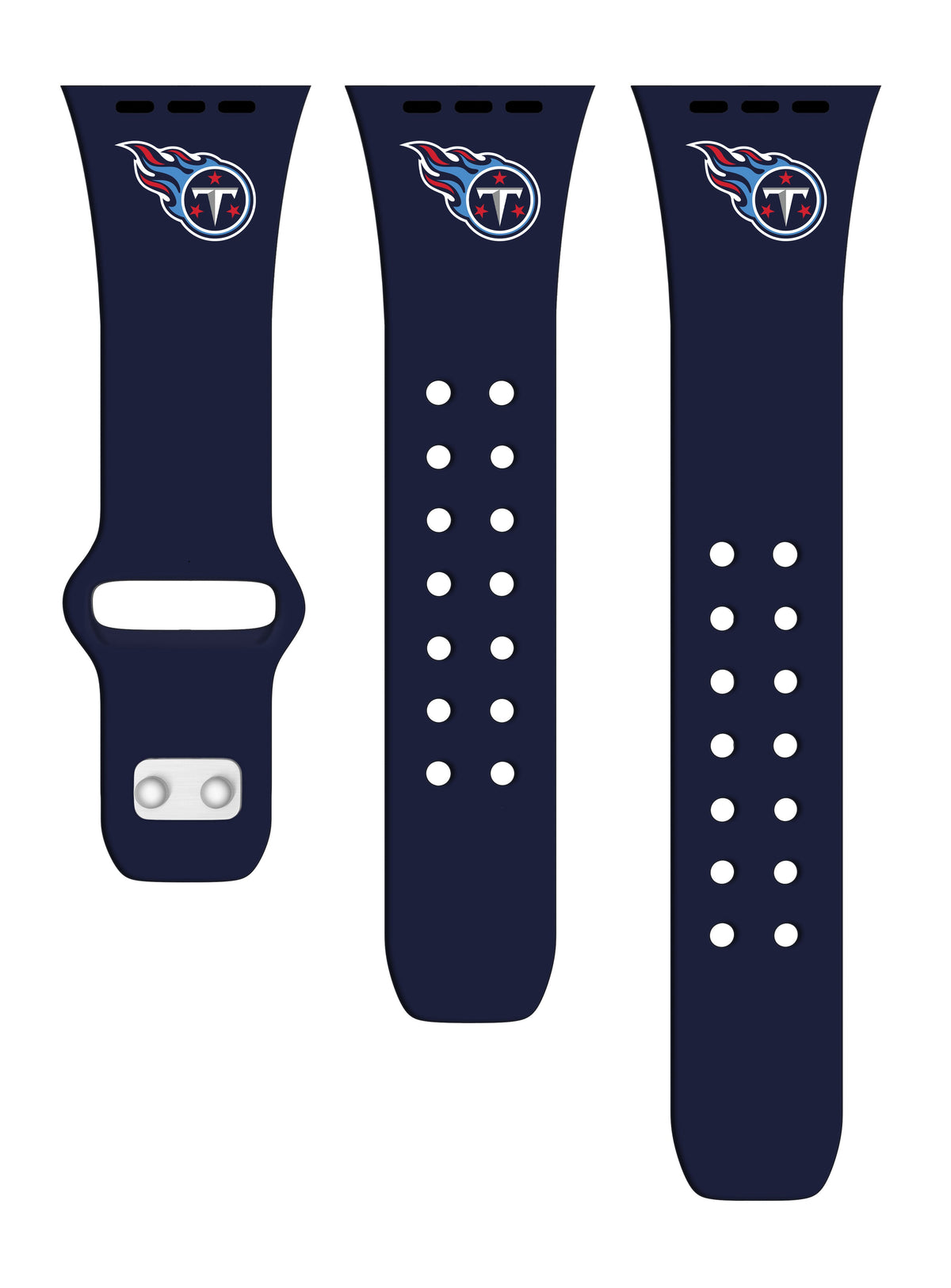Tennessee Titans Silicone Apple Watch Band - Game Time