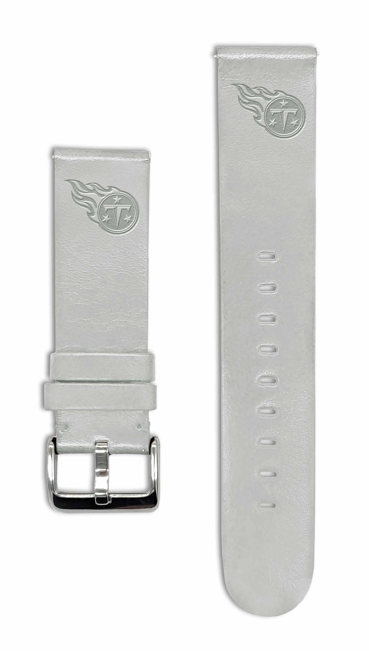 Tennessee Titans Quick Change Leather Watch Band - USA Sewn - AffinityBands