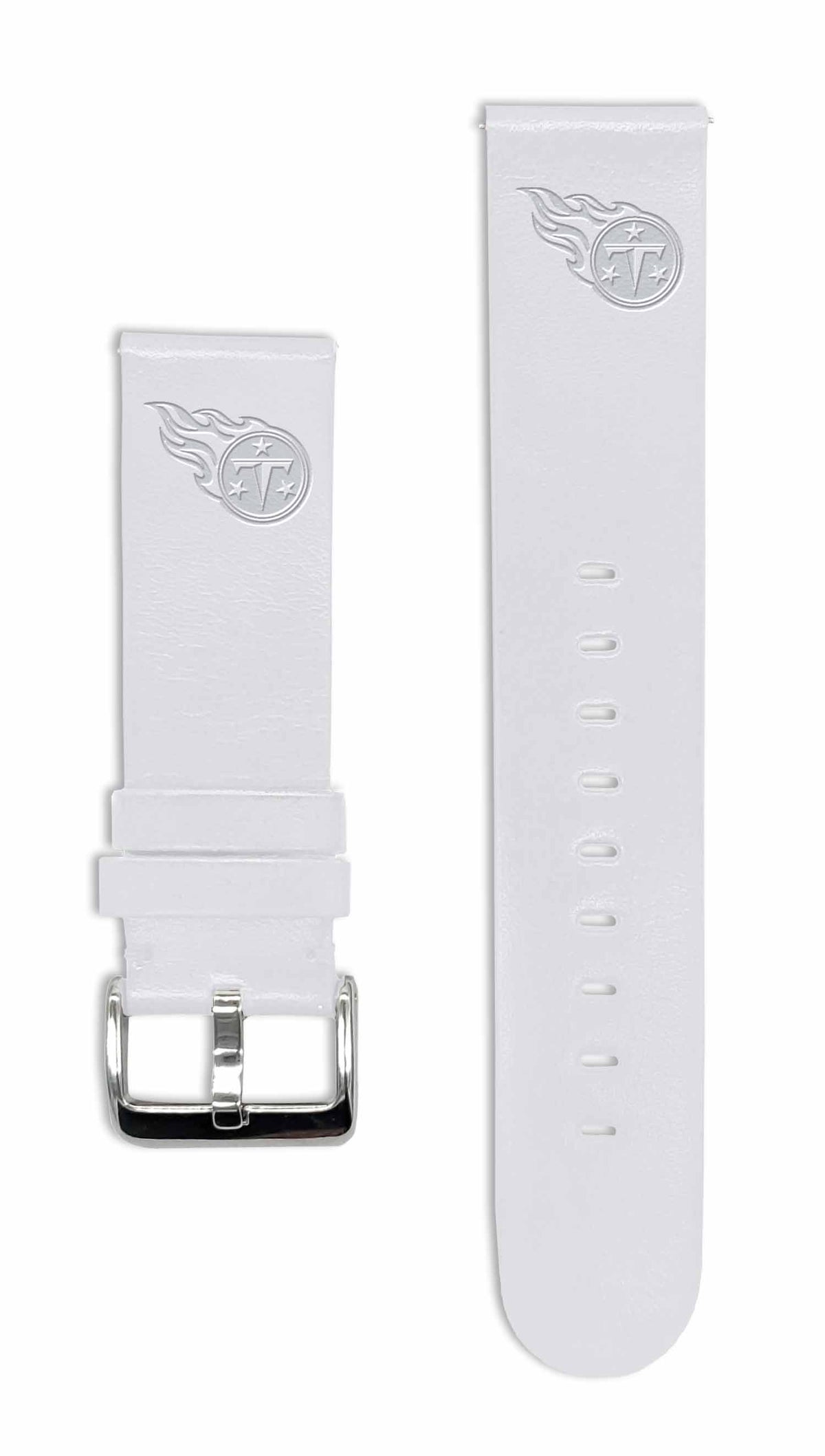 Tennessee Titans Quick Change Leather Watch Band - USA Sewn - AffinityBands