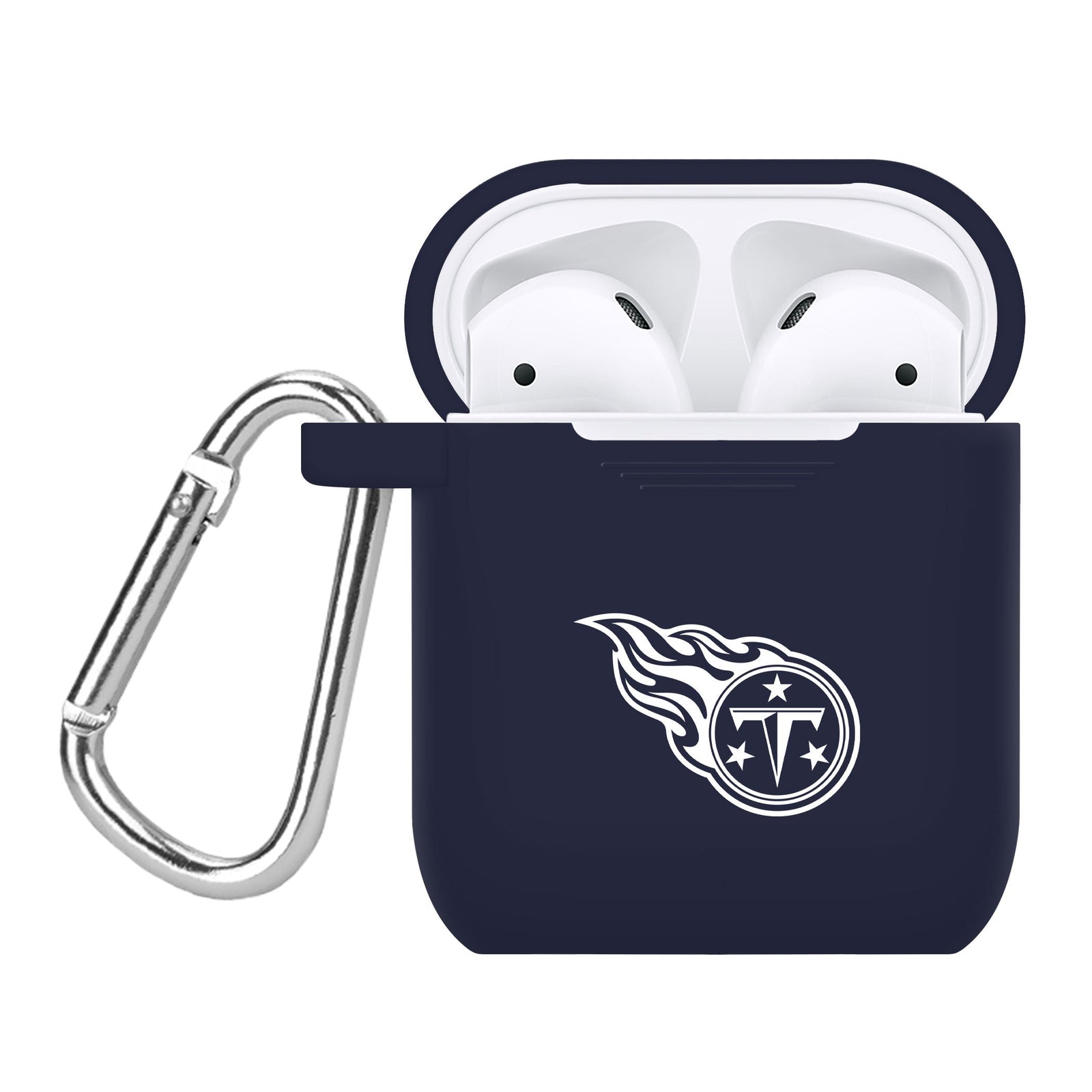 Game Time Tennessee Titans Silicone Case Cover for Apple AirPods Battery Case