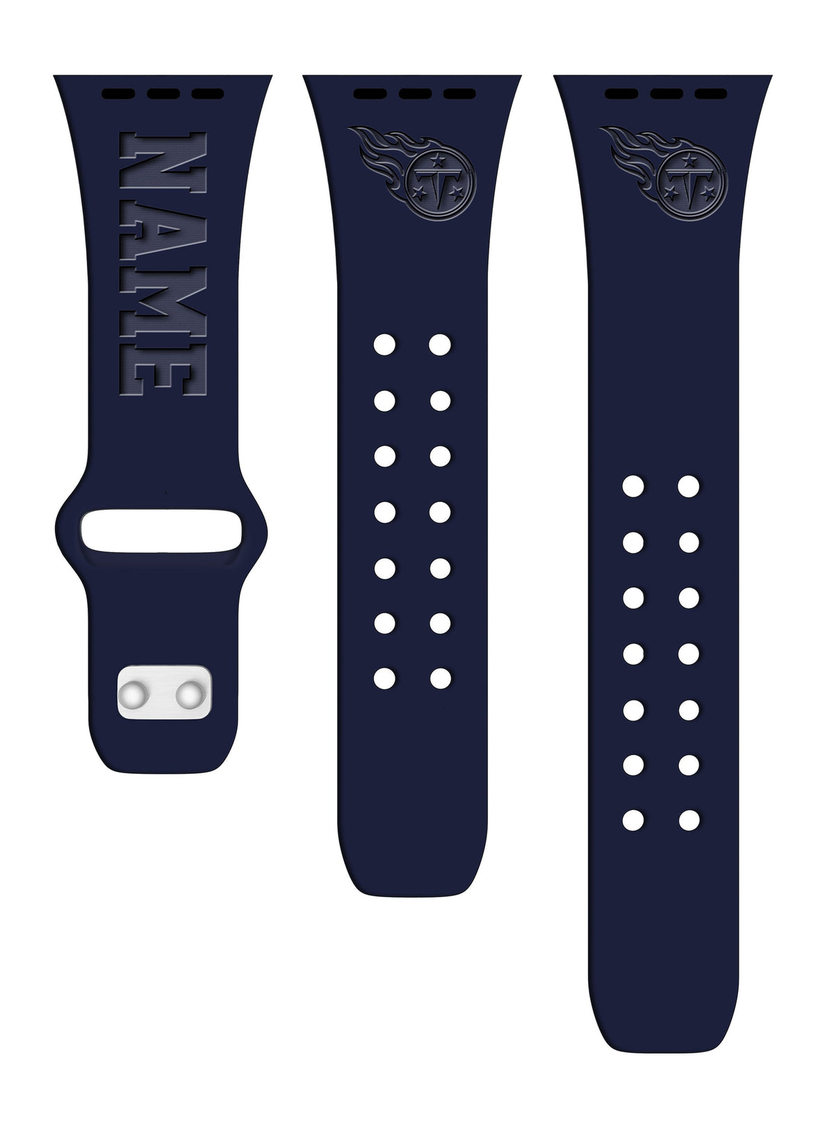Tennessee Titans Custom Engraved Apple Watch Band