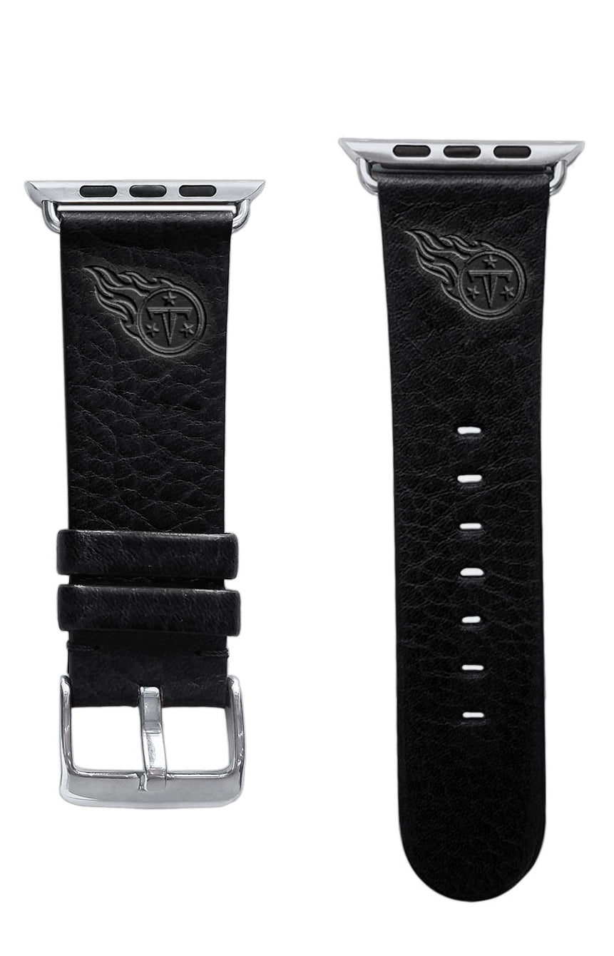 Tennessee Titans Leather Apple Watch Band - AffinityBands