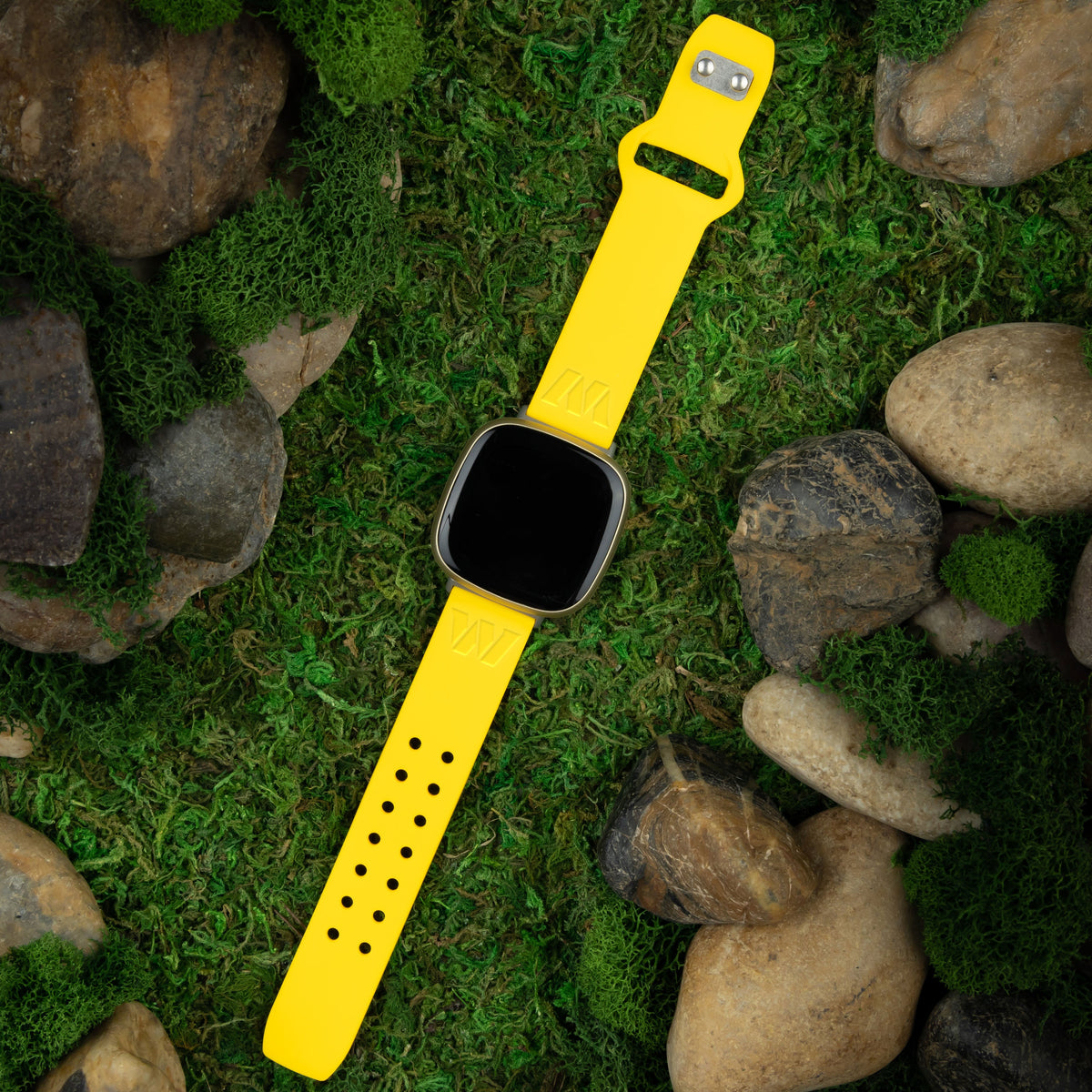 Washington Commanders Engraved Silicone Sport Fitbit Watch Band