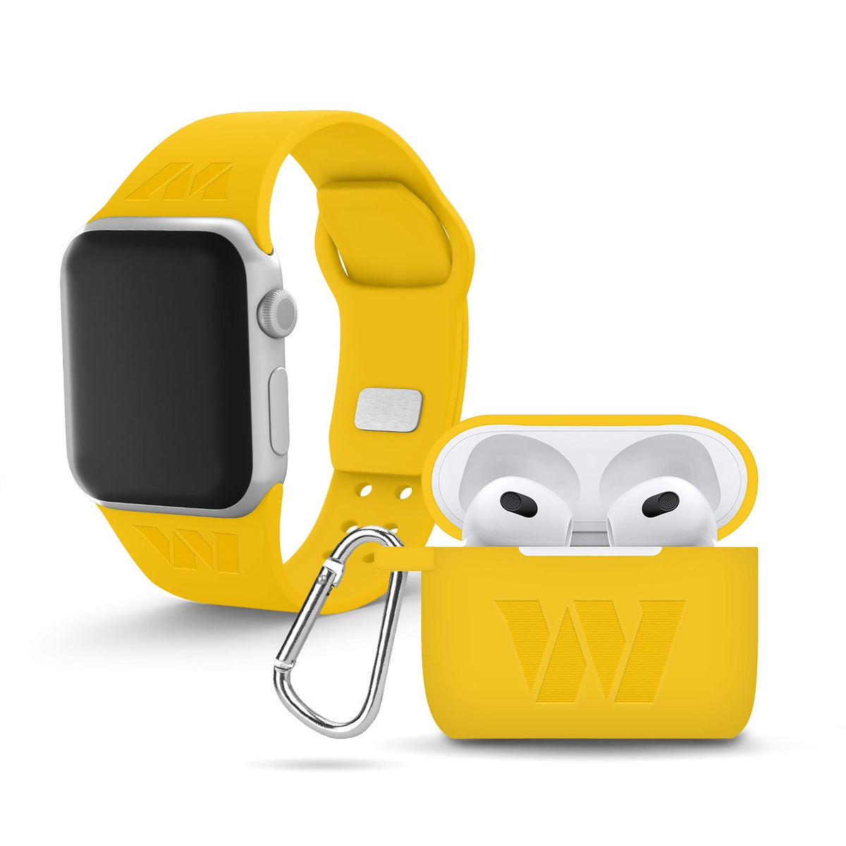 Game Time Washington Commanders Engraved Apple Gen 3 Combo Package