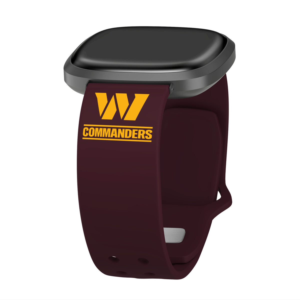 GAME TIME Washington Commanders HD Elite Edition Fitbit Versa 3 &amp; Sense Watch Band