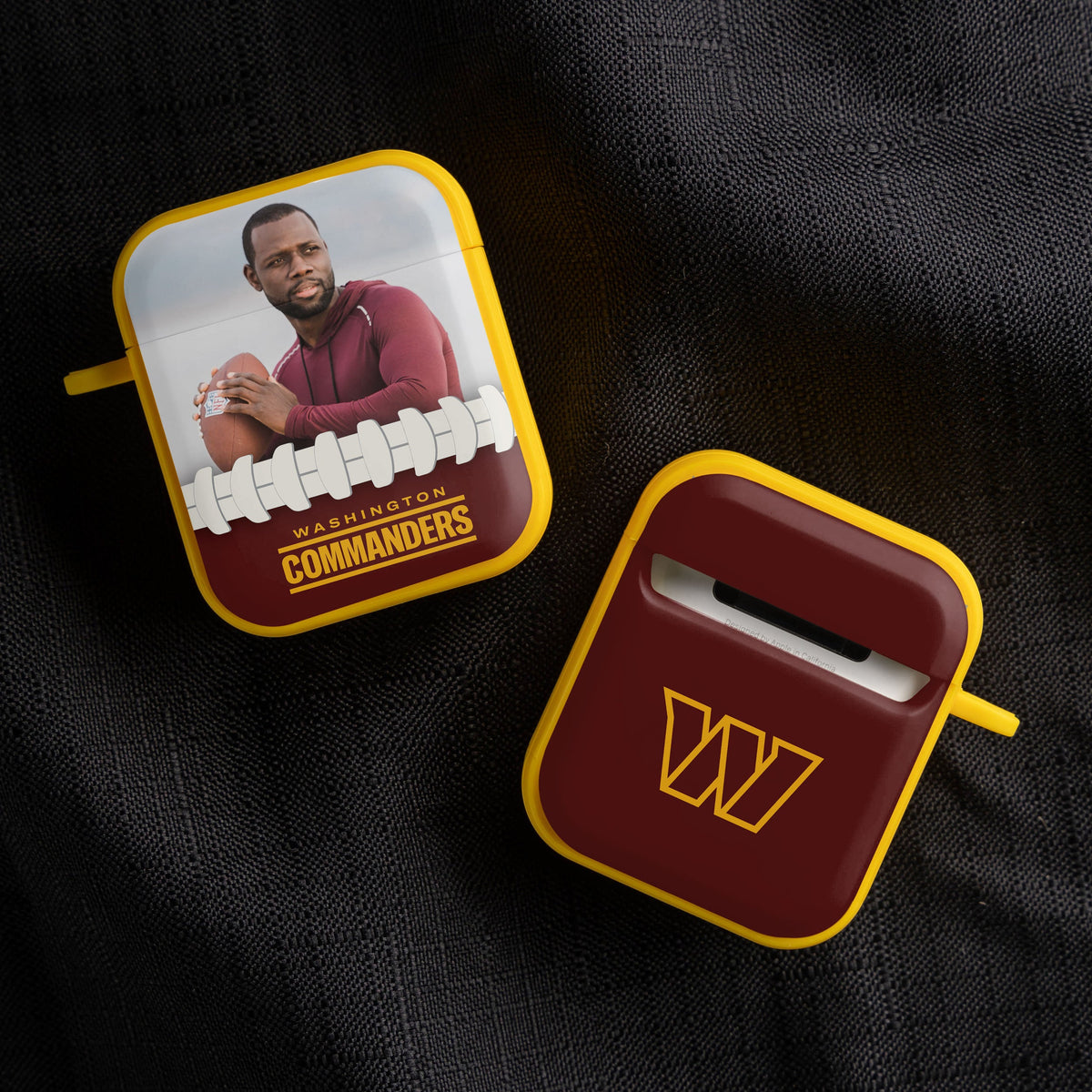 Washington Commanders Custom Photo HDX Apple AirPods Gen 1 &amp; 2 Case Cover