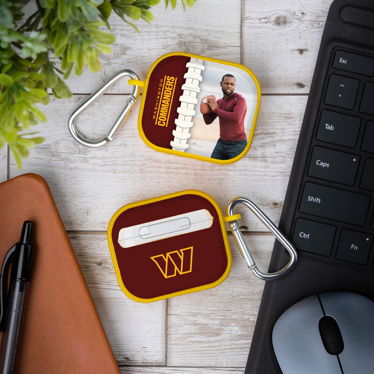 Washington Commanders Custom Photo HDX Apple AirPods Gen 3 Case Cover