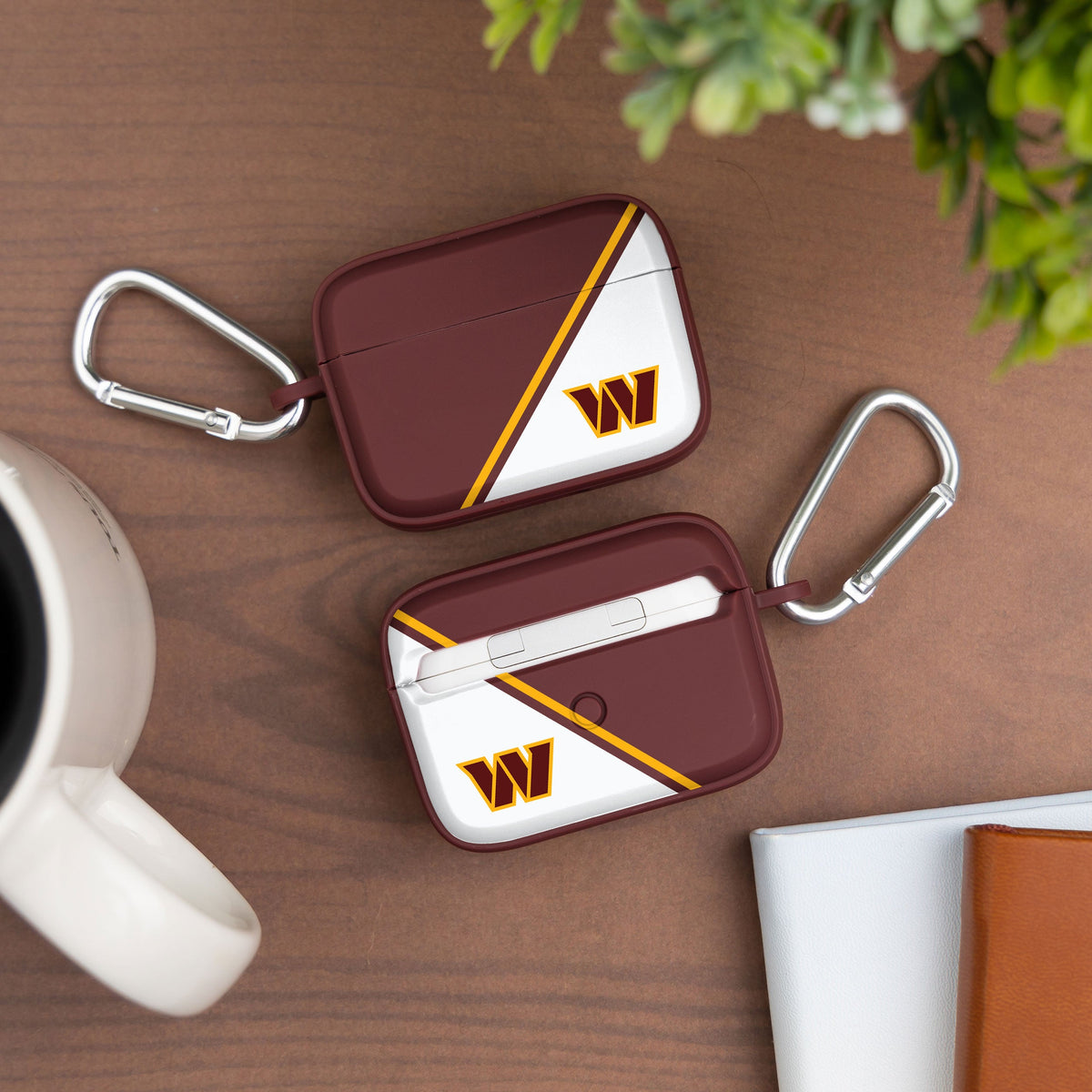 Washington Commanders HDX Champion Series Case Cover Compatible with Apple AirPods Pro