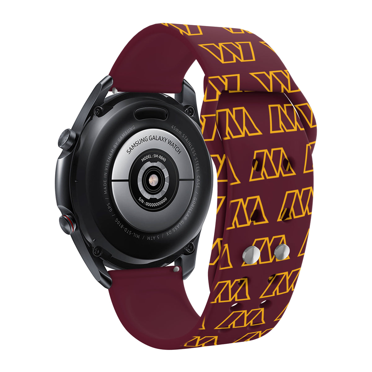 Game Time Washington Commanders HD Watch Band