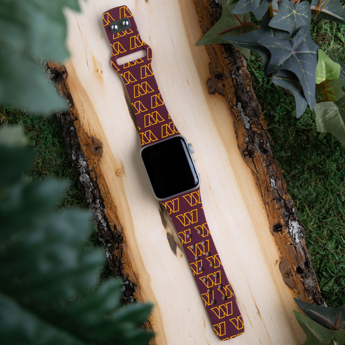 Washington Commanders HD Apple Watch Band