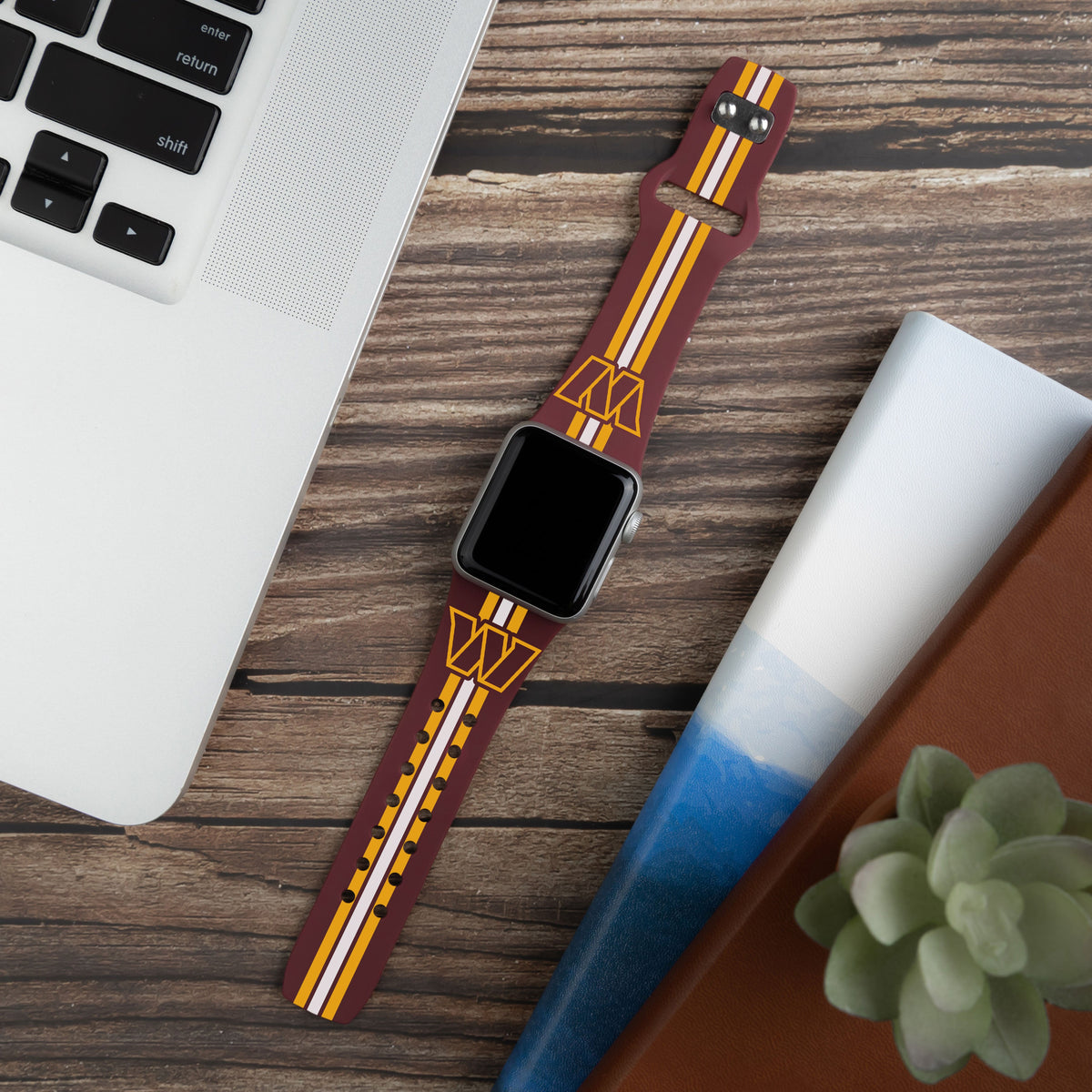 Washington Commanders HD Apple Watch Band