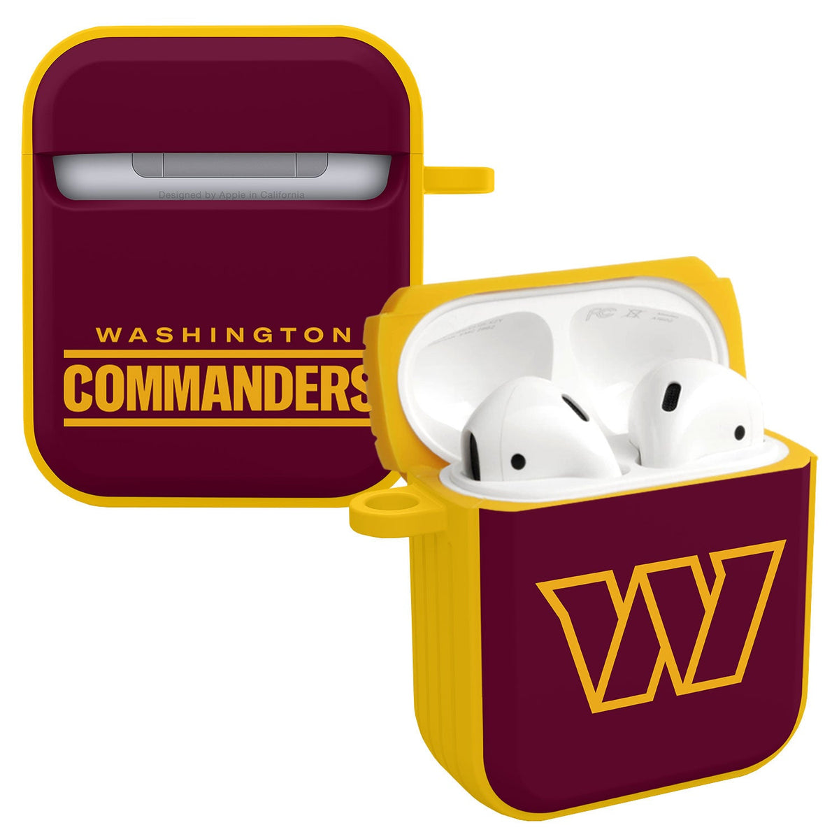 Washington Commanders HDX Apple AirPods Gen 1 &amp; 2 Case Cover