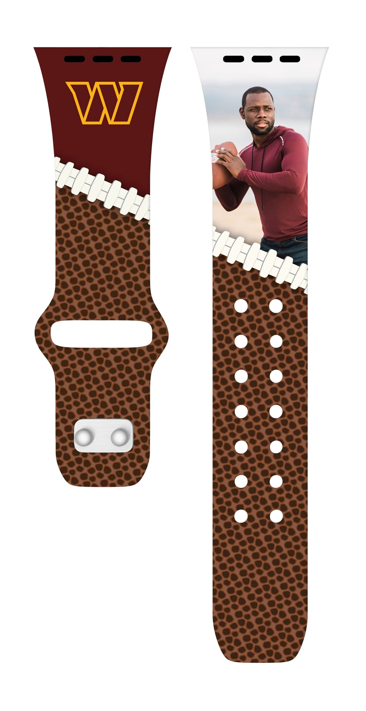 Washington Commanders Custom Photo HD Apple Watch Band