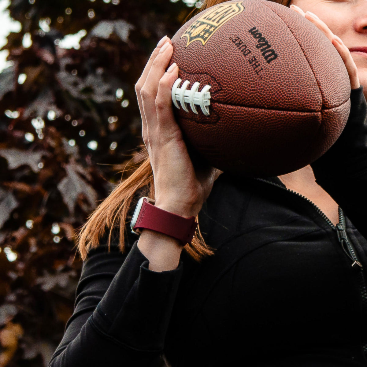 Washington Football Team Engraved Apple Combo Package - Game Time Bands