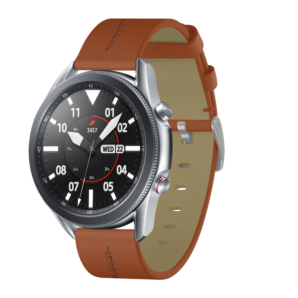 Game Time Washington Football Team Quick Change Leather Watch Band - USA Sewn