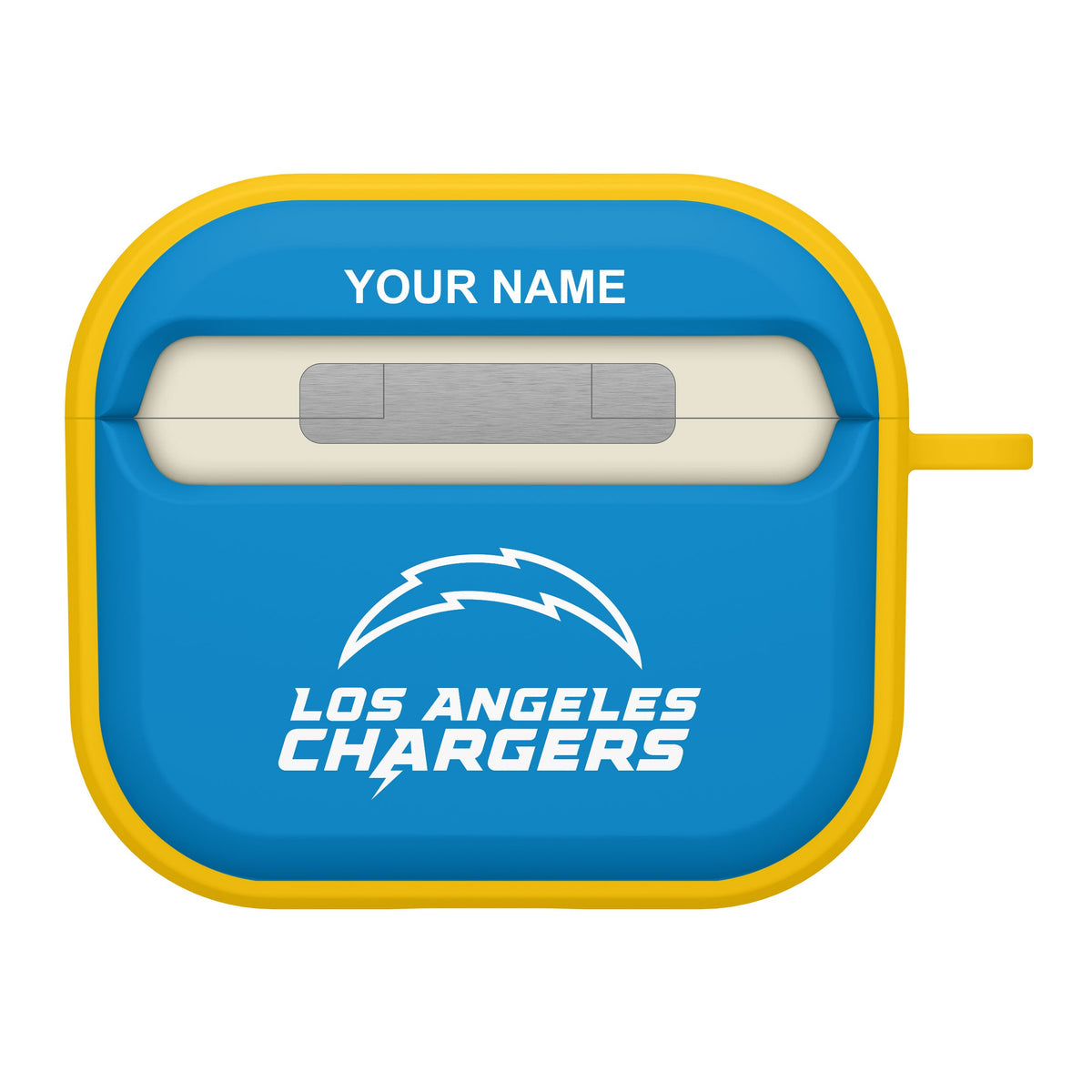 Los Angeles Chargers HDX Custom Name Case Cover for Apple AirPods Gen 3